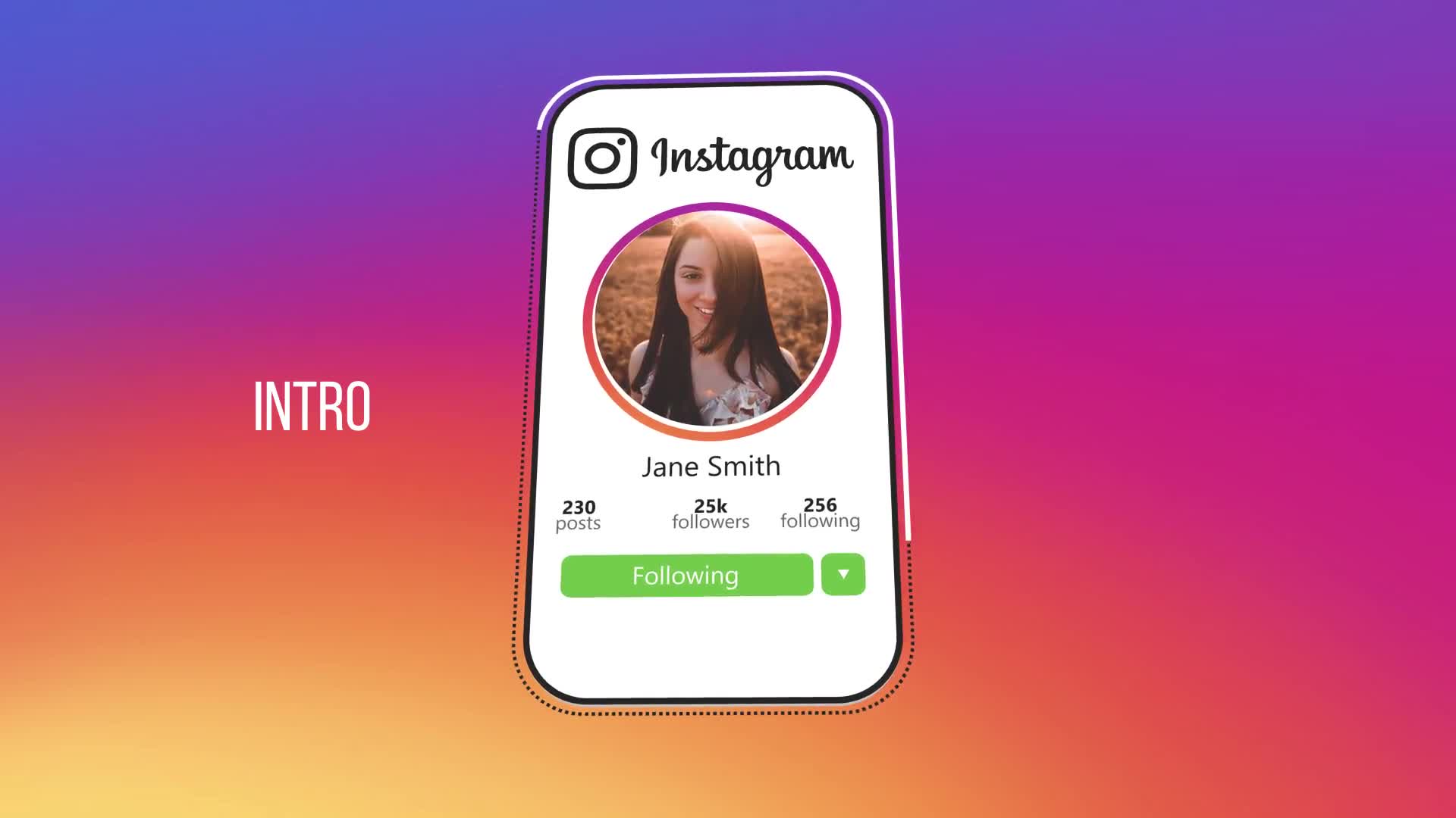 Instagram Intro and Lowerthird (AfterFX) Videohive 24187247 After Effects Image 3