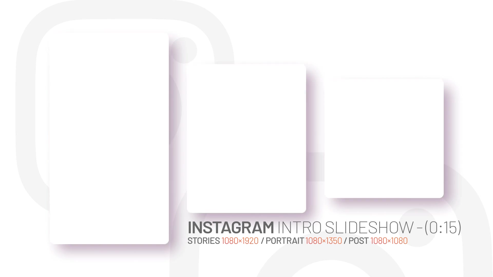 Instagram Intro Slideshow Videohive 39833332 After Effects Image 5