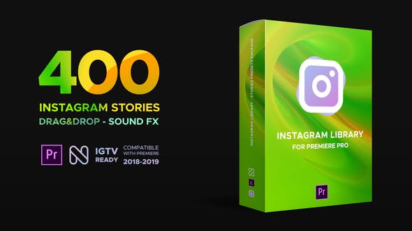 Instagram Library for Premiere Pro - 23068744 Download Videohive