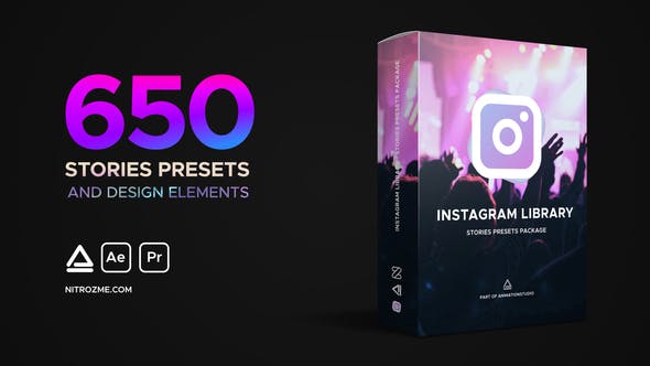 Instagram Library Stories Presets Package - Videohive Download 22552326