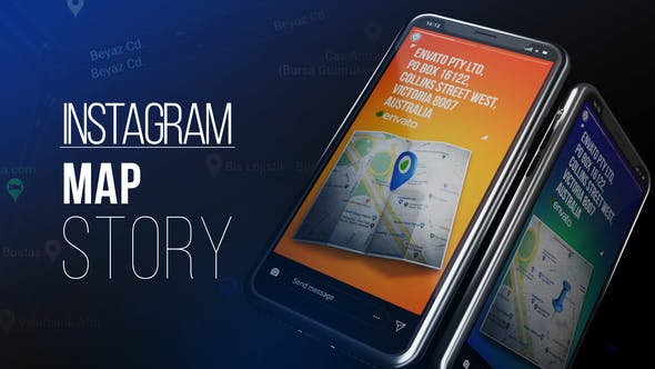 Instagram Map Story - Videohive Download 27504103