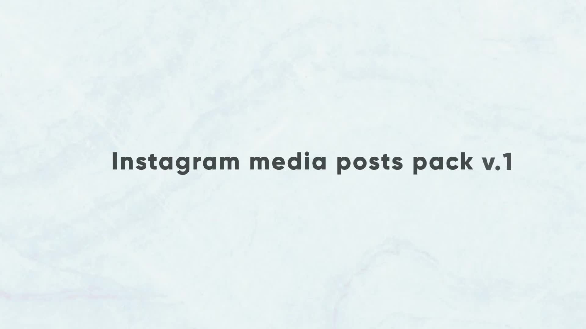Instagram media posts pack v.1 Videohive 27090126 After Effects Image 1