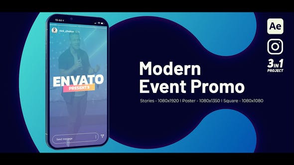 Instagram Modern Event Promo - 39069019 Videohive Download