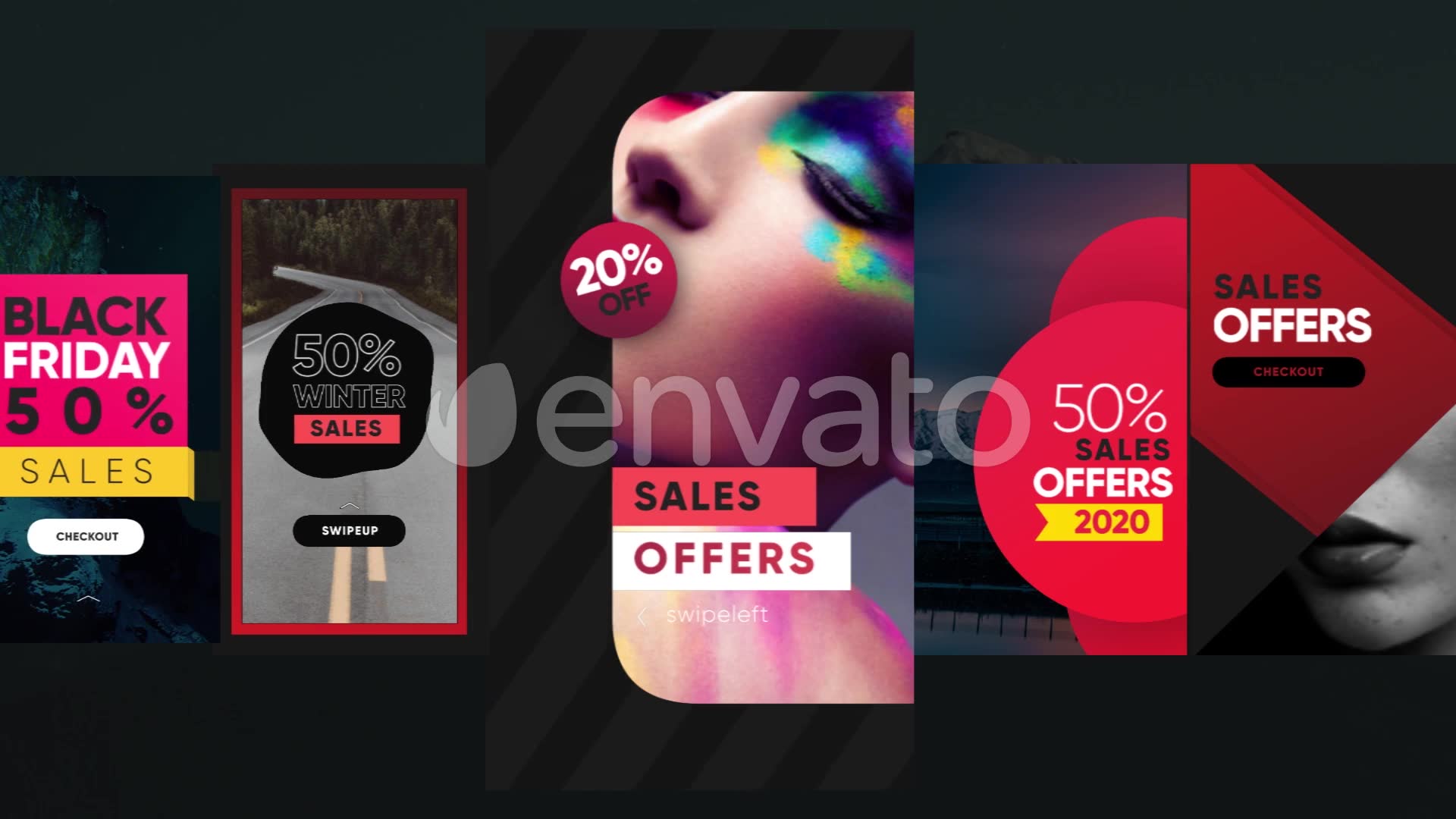 Instagram Modern Sales Stories Videohive 26542414 Premiere Pro Image 2