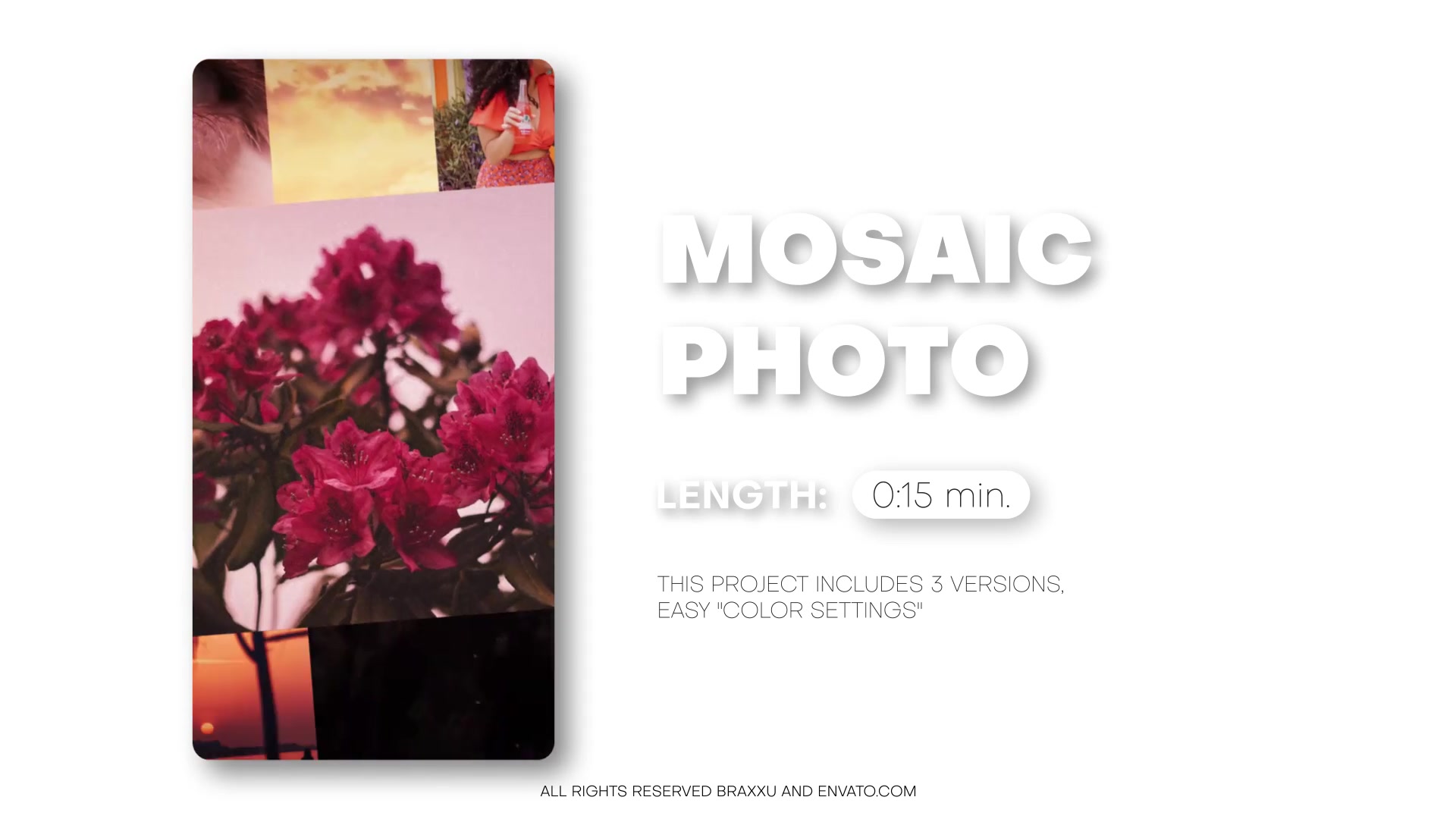 Instagram Mosaic Photo Reveal Videohive 34926993 After Effects Image 3