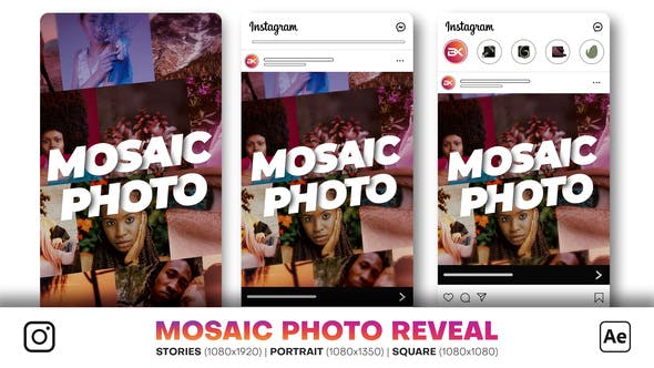 Instagram Mosaic Photo Reveal - 34926993 Download Videohive