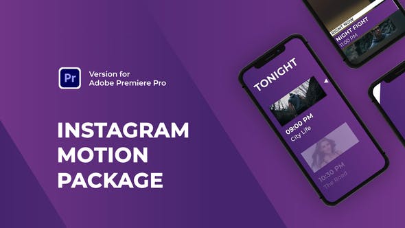 Instagram Motion Pack | Premiere Pro MOGRT - 37367741 Videohive Download