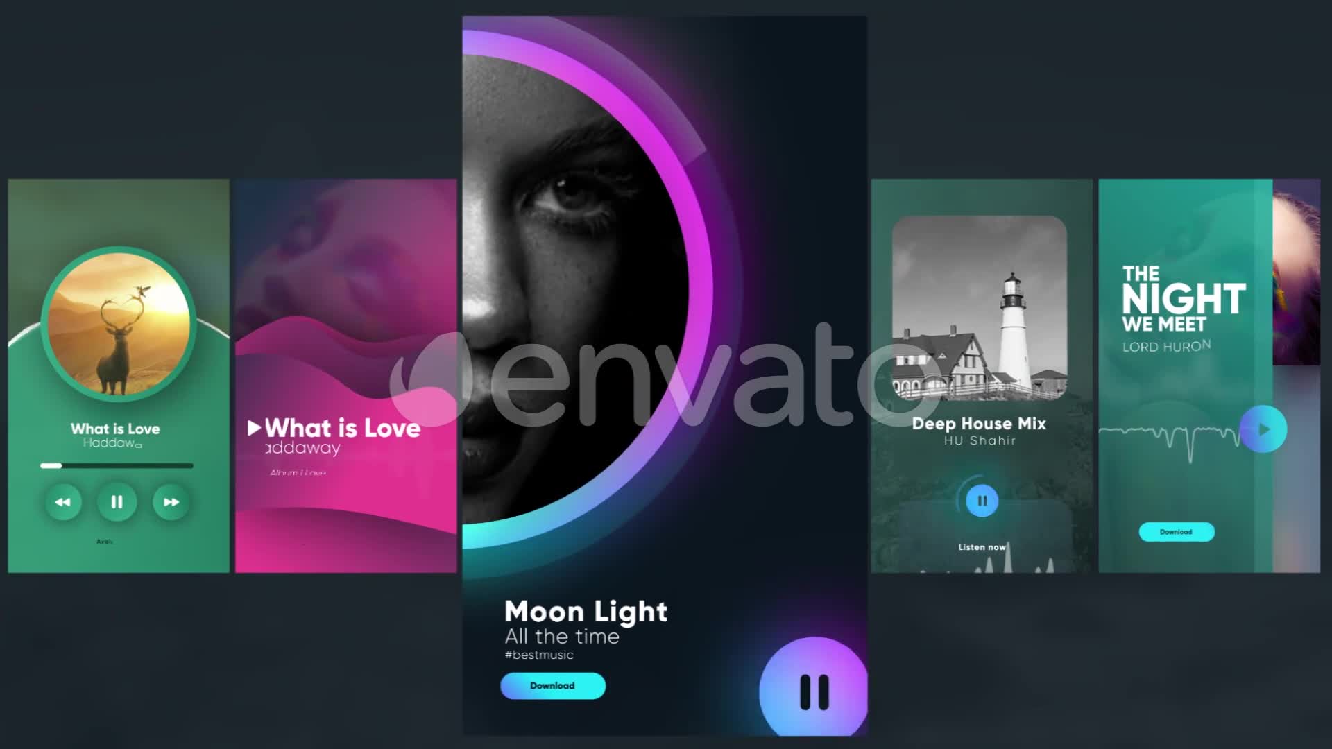 Instagram Music Stories Videohive 30141893 After Effects Image 1