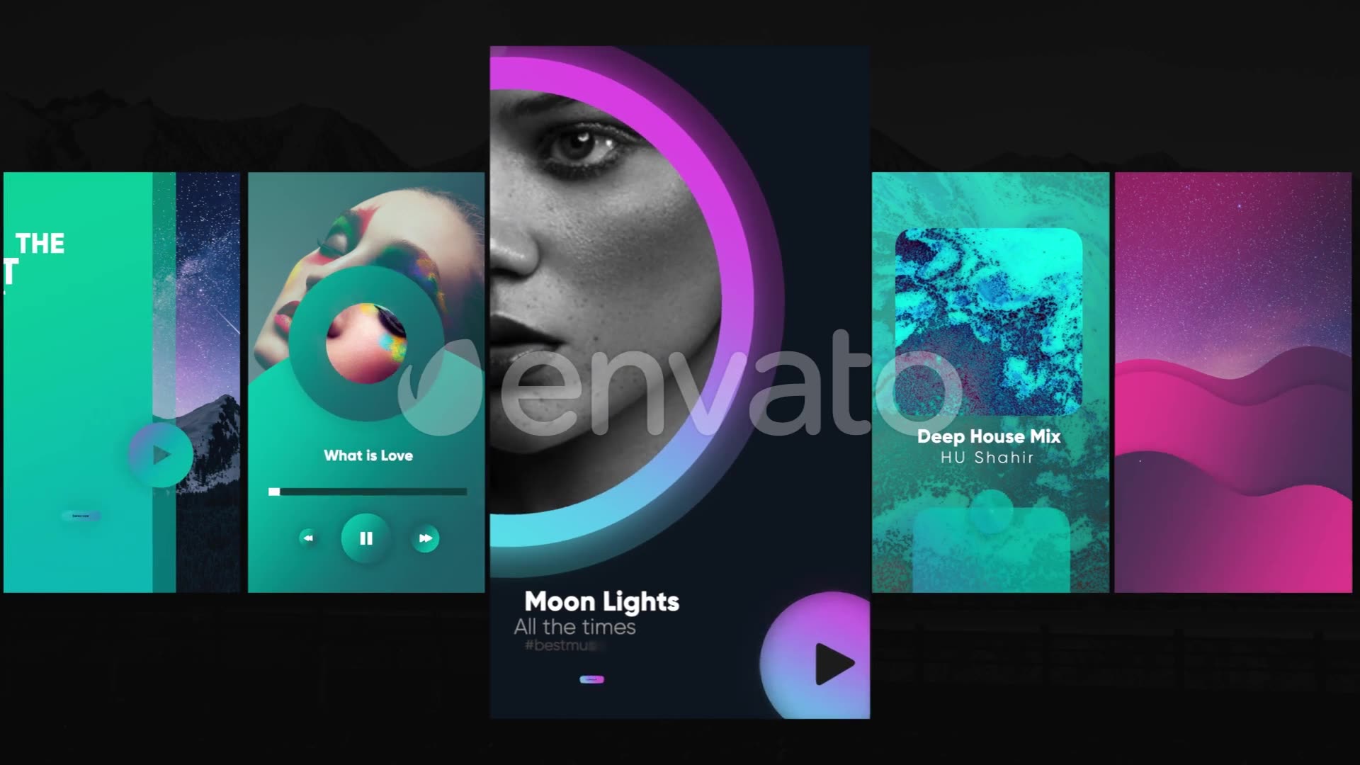 Instagram Music Stories Videohive 25796629 Apple Motion Image 9