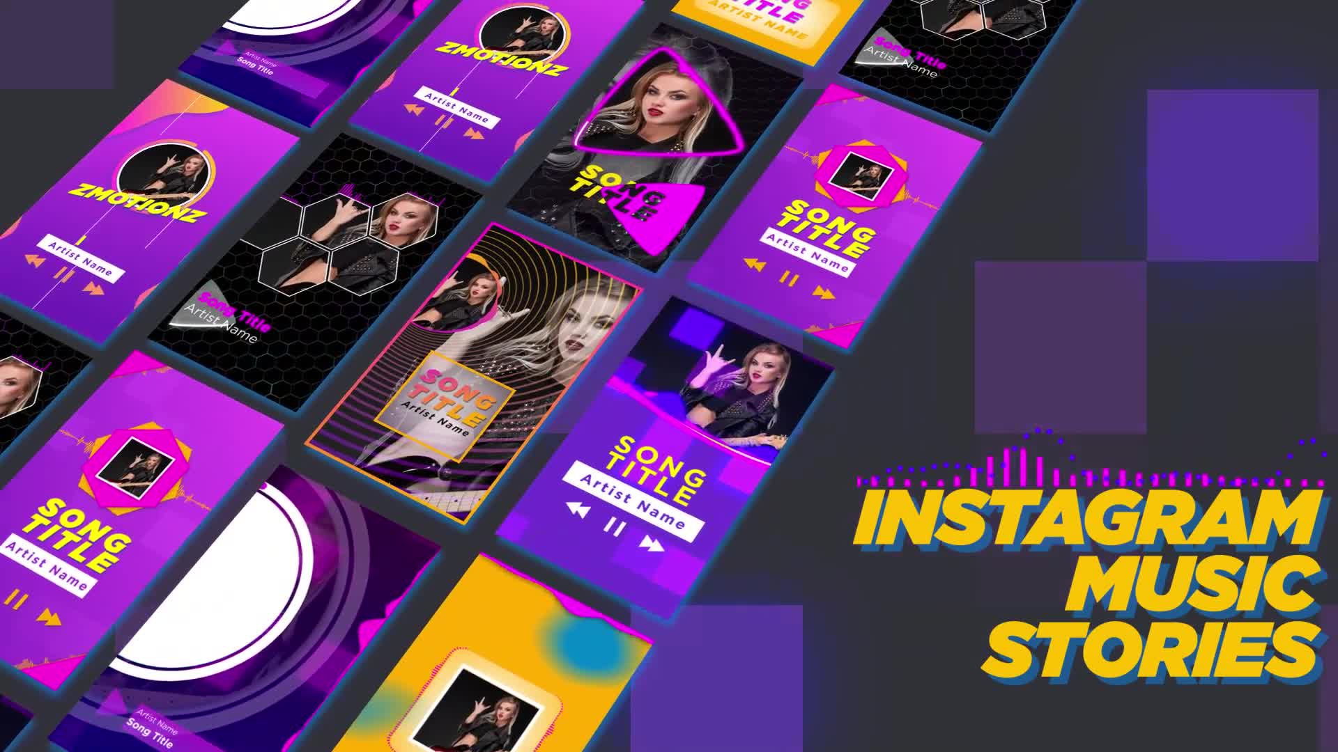 Instagram Music Visualizer Videohive 34114786 After Effects Image 1