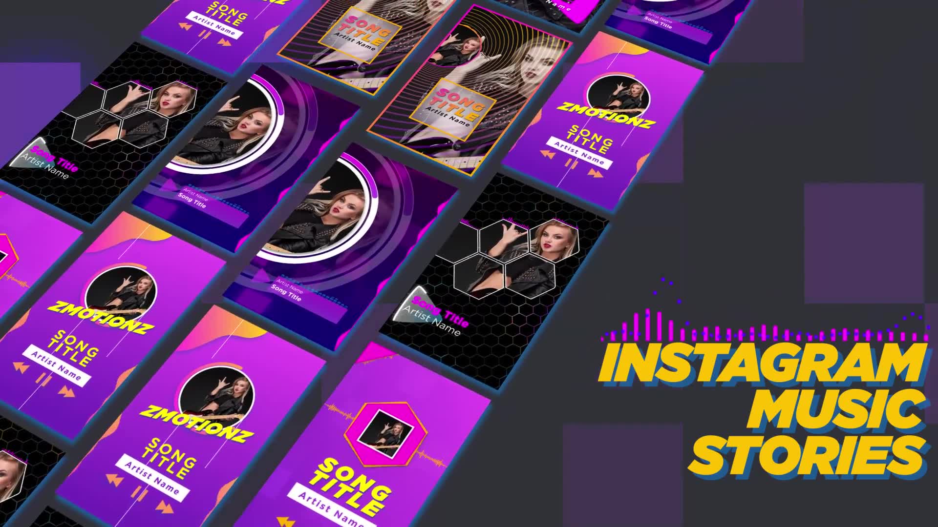 Instagram Music Visualizer Videohive 34114786 After Effects Image 2