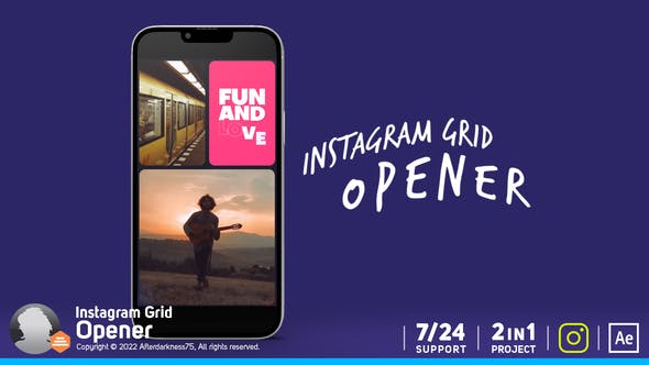 Instagram Opener Grid Pack - 37414926 Videohive Download