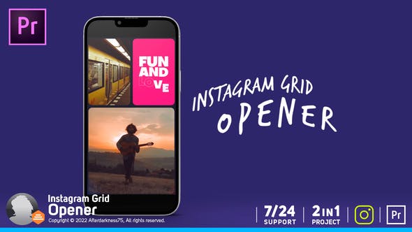 Instagram Opener Grid Pack - Download Videohive 39195227