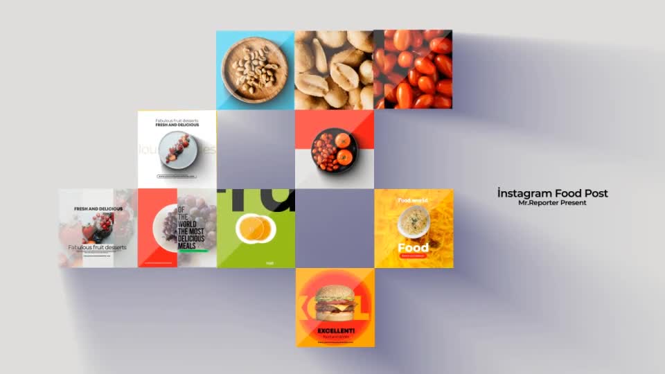 Instagram Post Food 0.1 Videohive 31531762 After Effects Image 1
