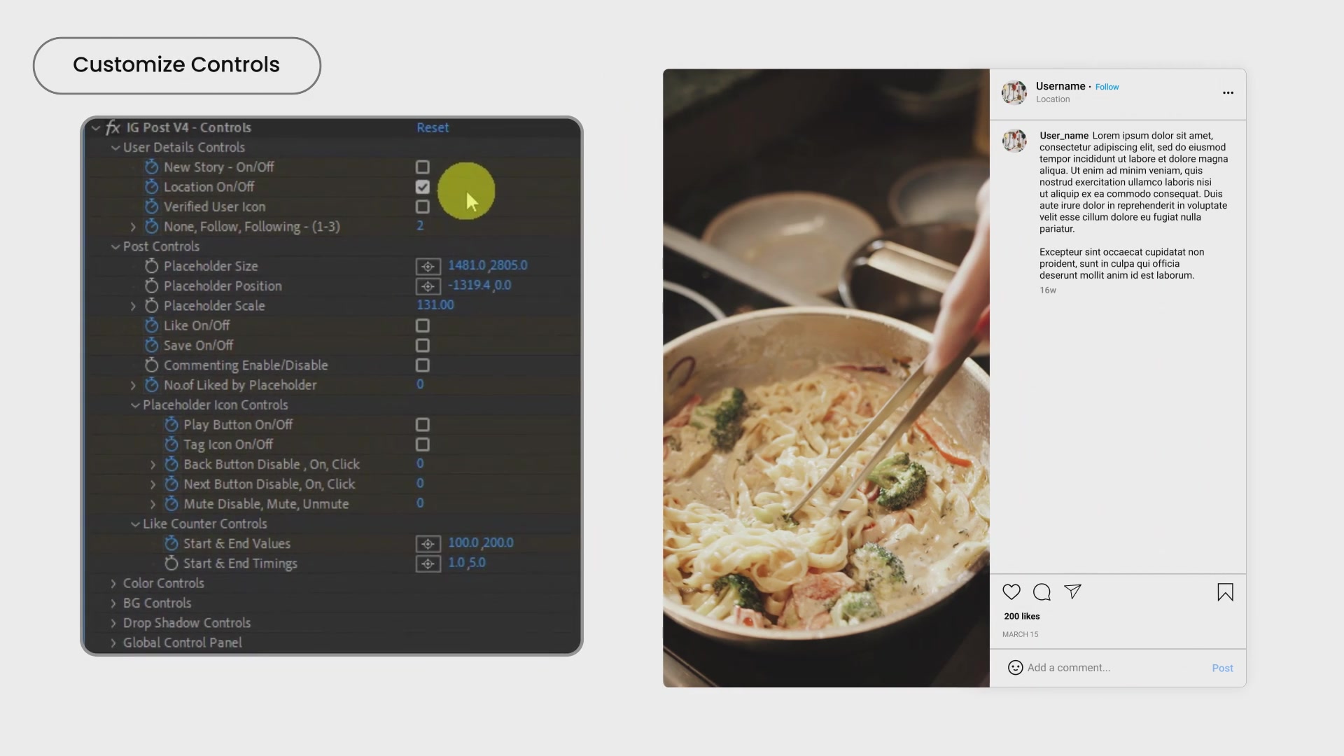 Instagram Post UI Pack Videohive 36889428 After Effects Image 8