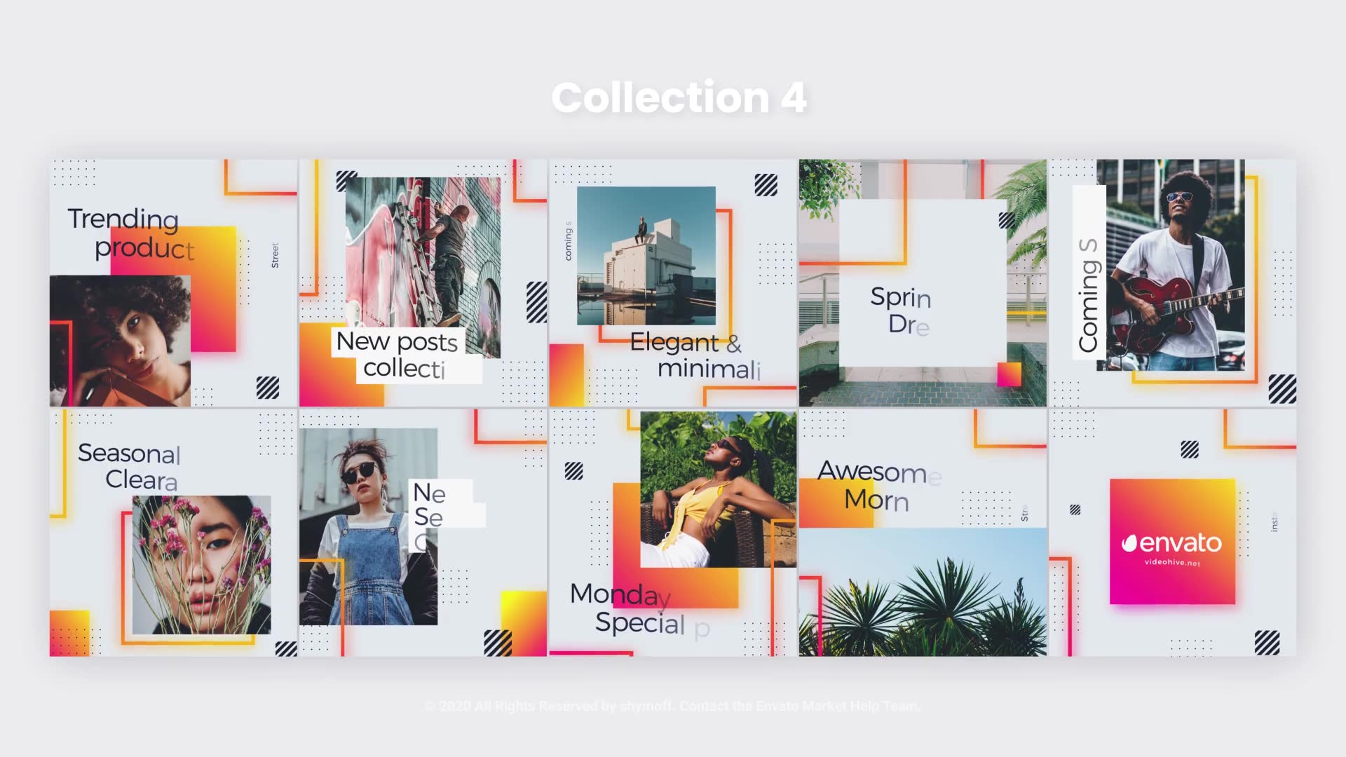 Instagram Posts Collection Videohive 26067606 After Effects Image 7