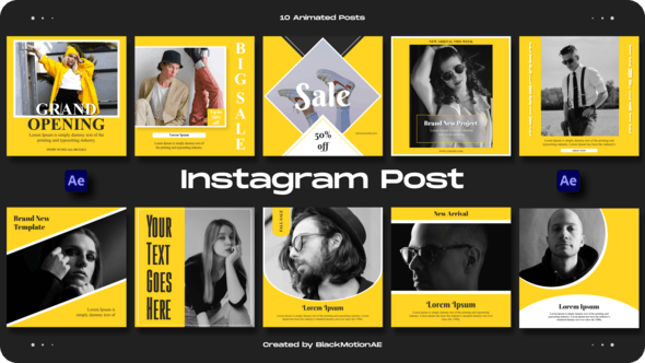 Instagram Posts v3 - Videohive Download 32915342