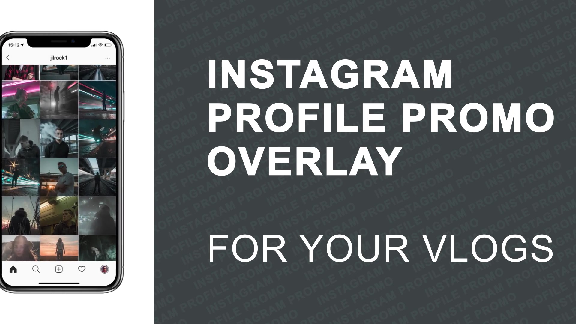Instagram Profile Promo Overlay - Download Videohive 23286857