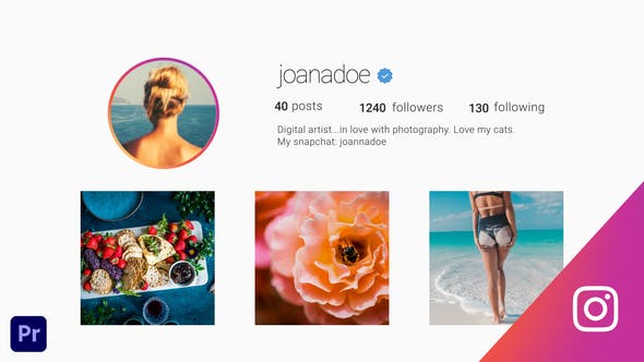 Instagram Promo | For Premiere Pro - 34323452 Download Videohive