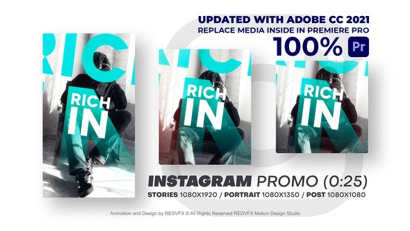 Instagram Promo for Premiere Pro - Videohive 36478083 Download