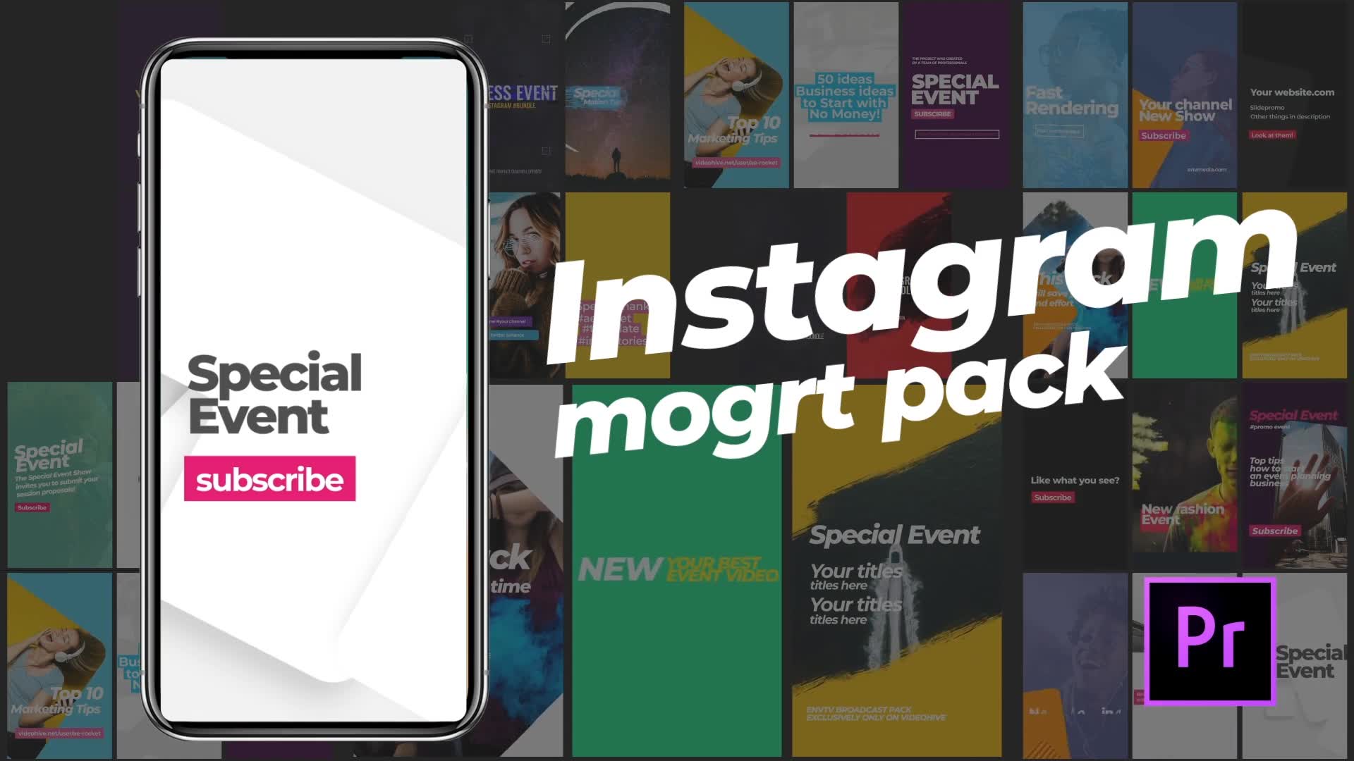 Instagram Promo mogrt - Download Videohive 22143877