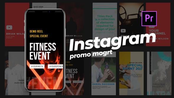 Instagram Promo mogrt - Videohive 22437734 Download