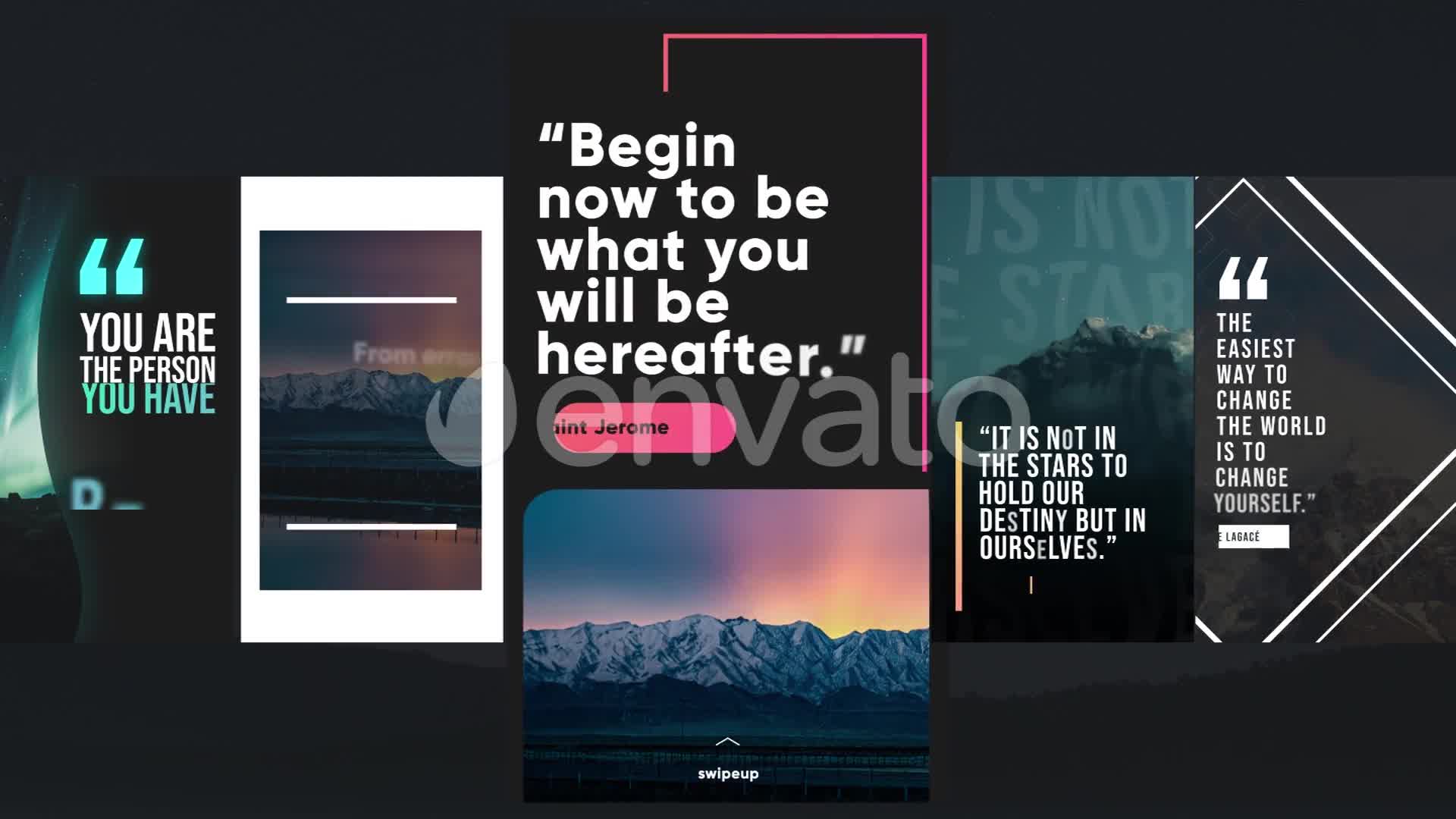 Instagram Quotes Stories Videohive 26131528 After Effects Image 1