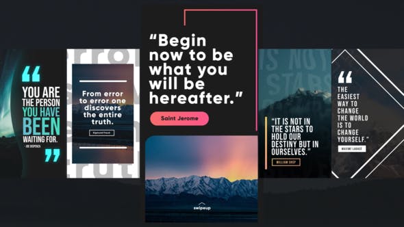 Instagram Quotes Stories - 26131528 Download Videohive
