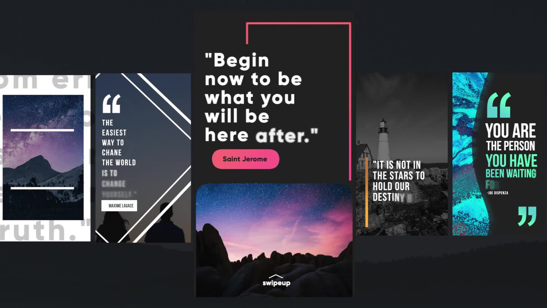 Instagram Quotes Stories Videohive 26117096 Apple Motion Image 1