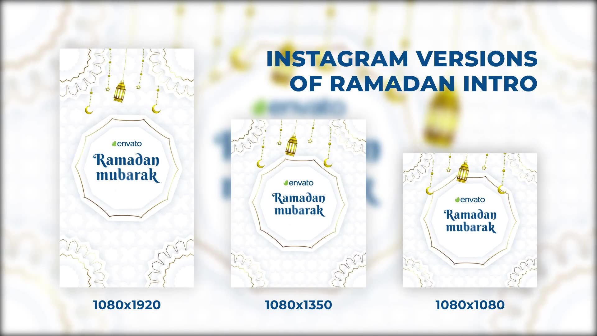 Instagram Ramadan Intro Videohive 36694628 After Effects Image 3