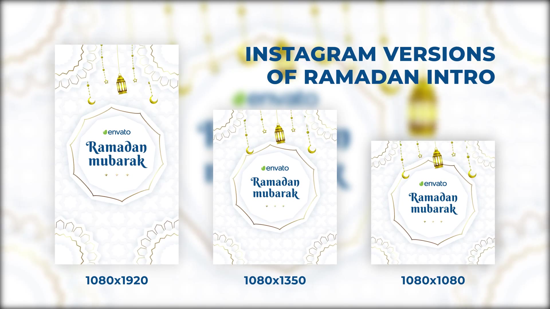 Instagram Ramadan Intro Videohive 36694628 After Effects Image 4