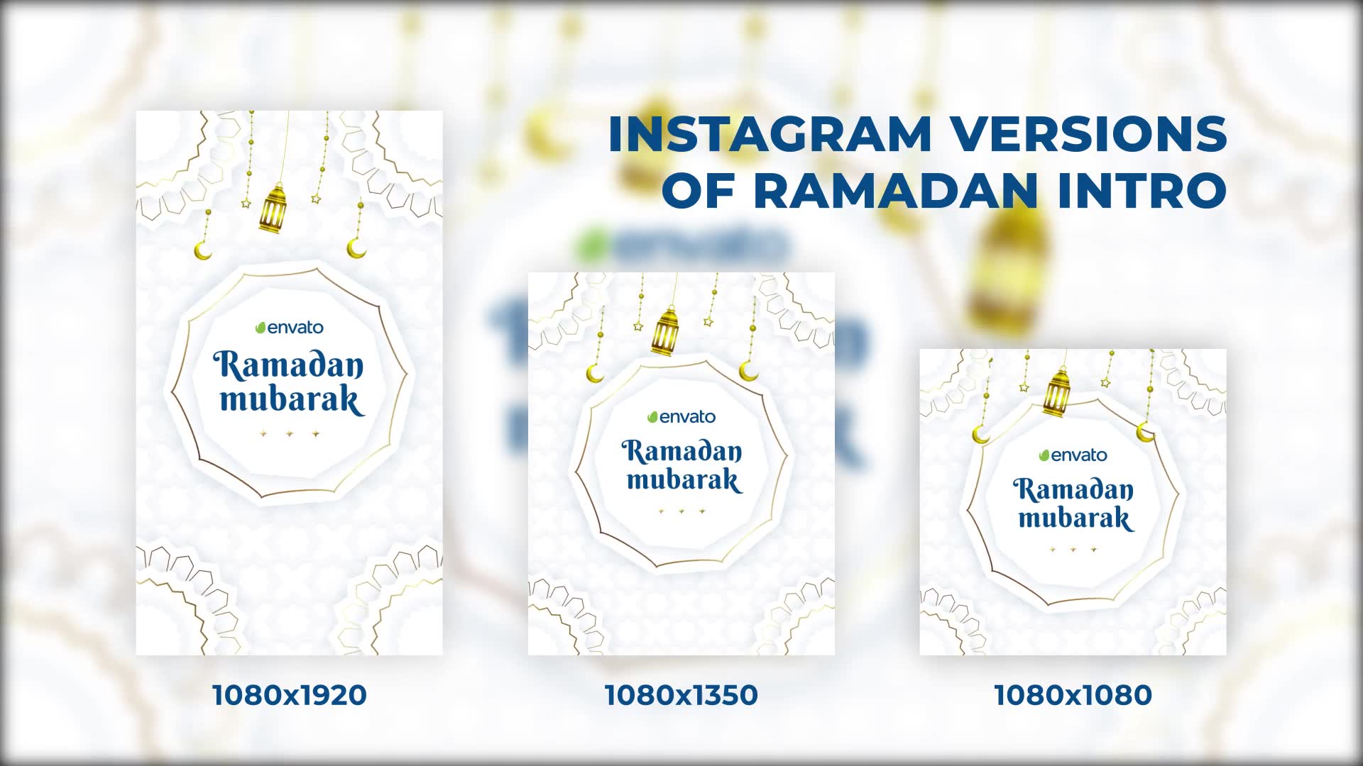 Instagram Ramadan Intro Videohive 36694628 After Effects Image 6