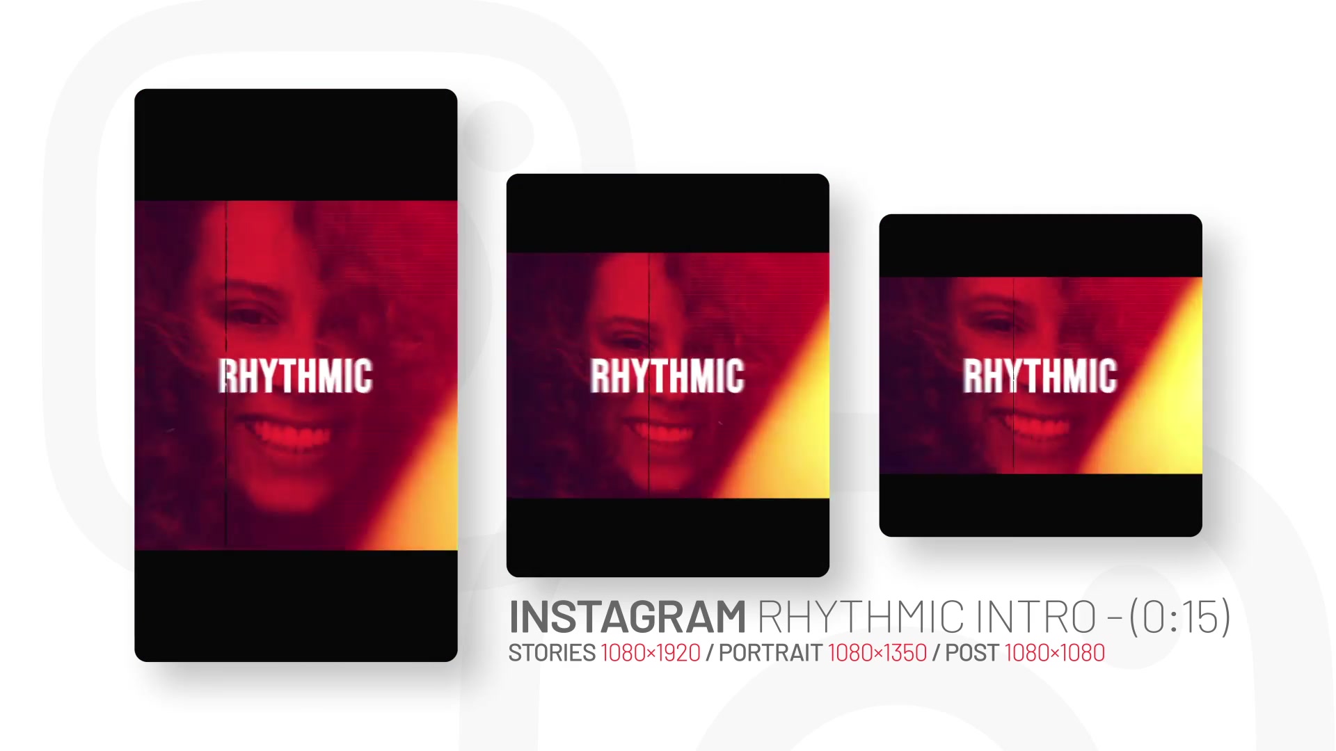 Instagram rhythmic intro Videohive 34098585 After Effects Image 4