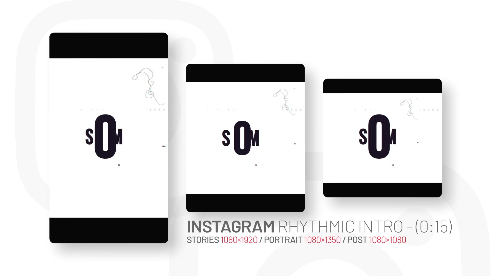 Instagram rhythmic intro Videohive 34098585 After Effects Image 5