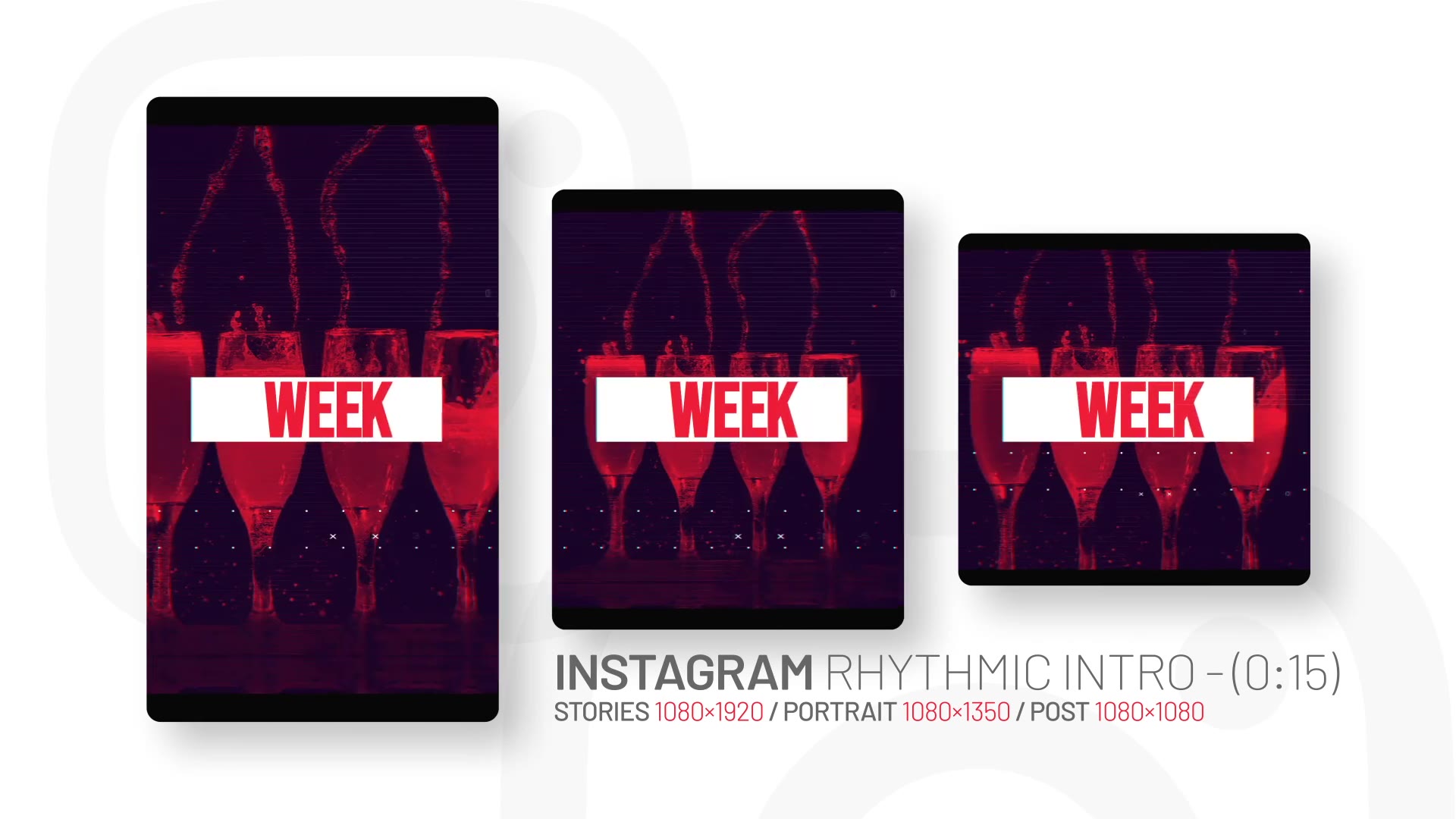 Instagram rhythmic intro Videohive 34098585 After Effects Image 6