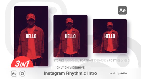 Instagram rhythmic intro - Download 34098585 Videohive