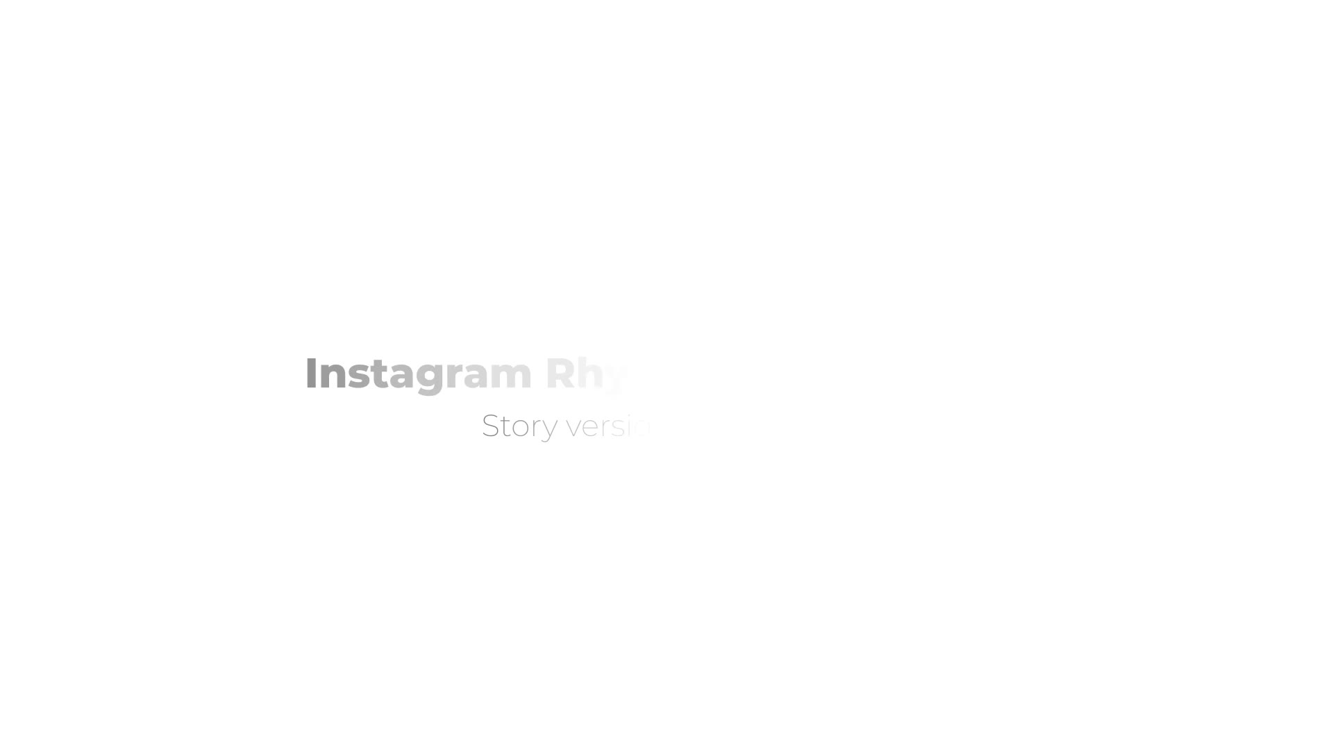 Instagram Rhythmic Intro Videohive 37793472 After Effects Image 1