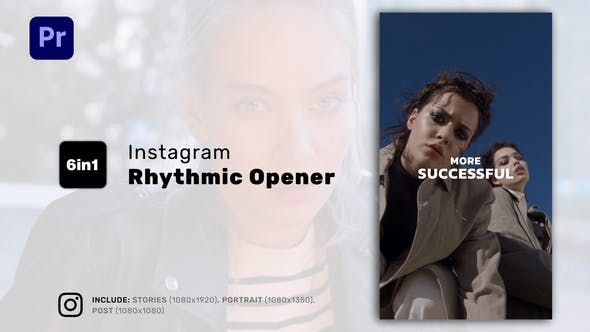 Instagram Rhythmic Opener for Premiere Pro - Download 38659986 Videohive