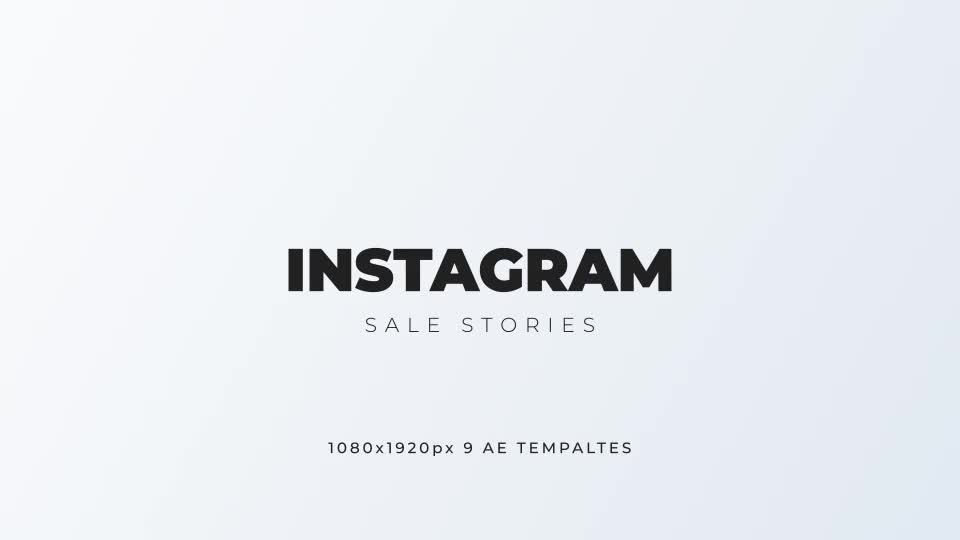 Instagram Sale Stories Videohive 32589389 After Effects Image 1