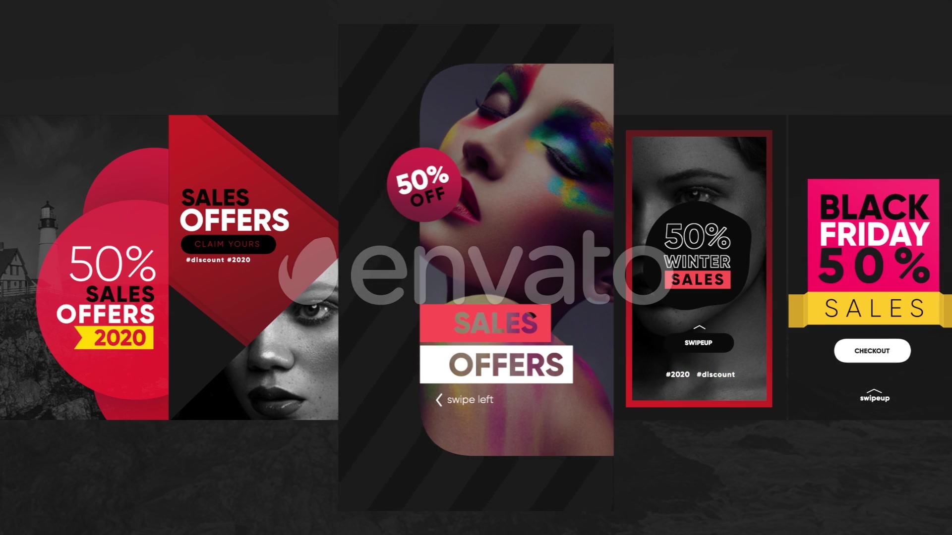 Instagram Sales Stories Videohive 25565650 Apple Motion Image 13