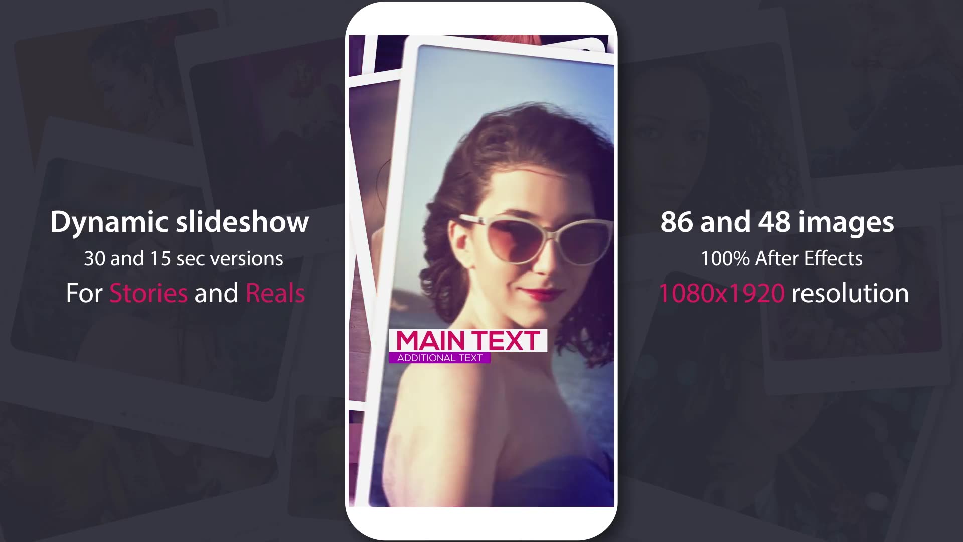 Instagram Slideshow For Stories And Reels Videohive 36107534 After Effects Image 9