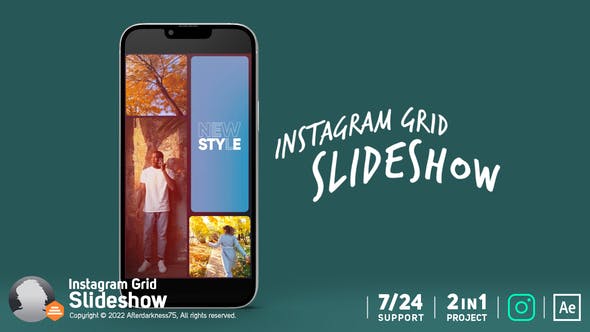 Instagram Slideshow Grid Pack - 41751553 Videohive Download