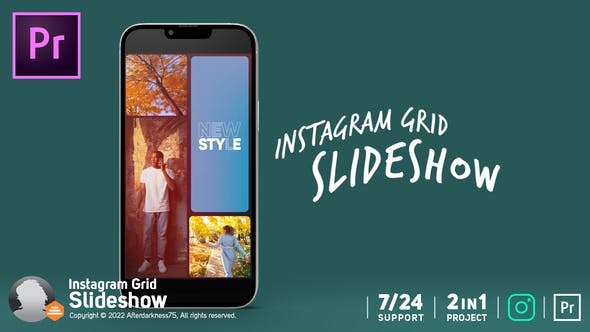 Instagram Slideshow Grid Pack - 42867719 Download Videohive