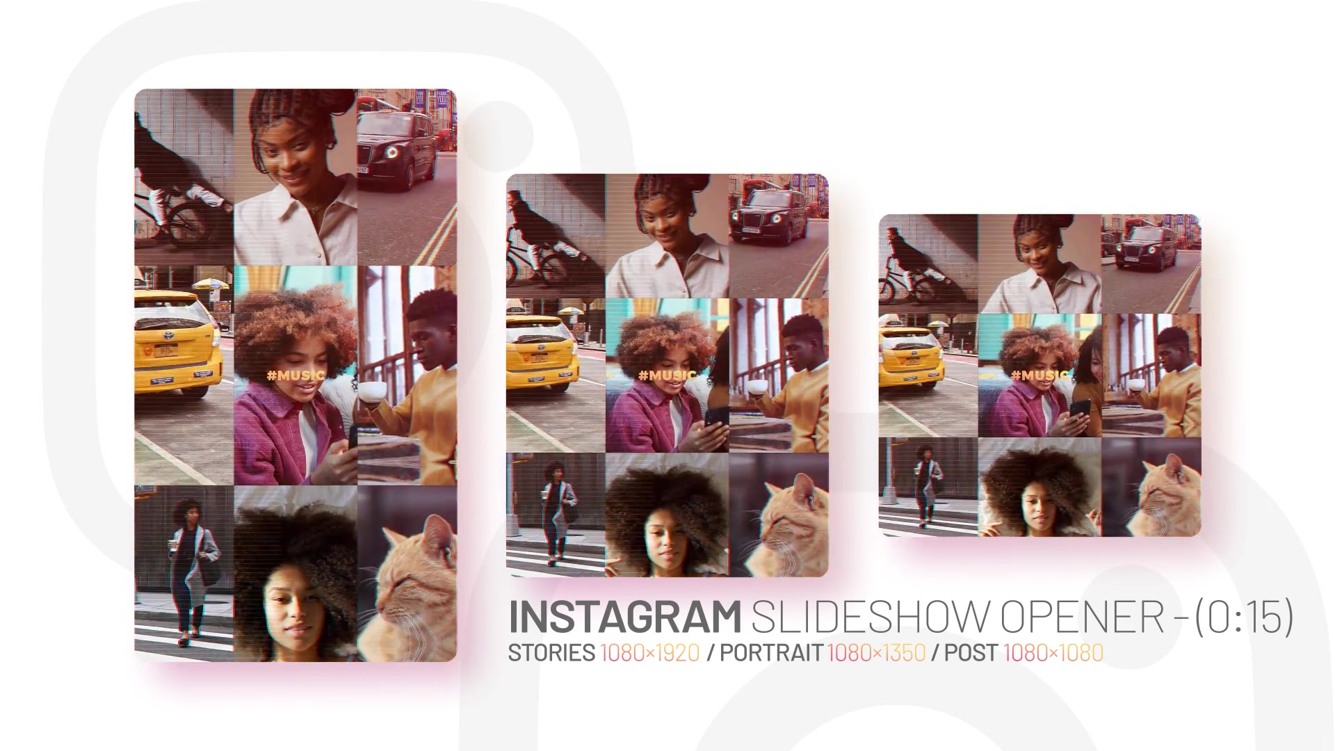 Instagram Slideshow Opener Videohive 38917796 After Effects Image 4