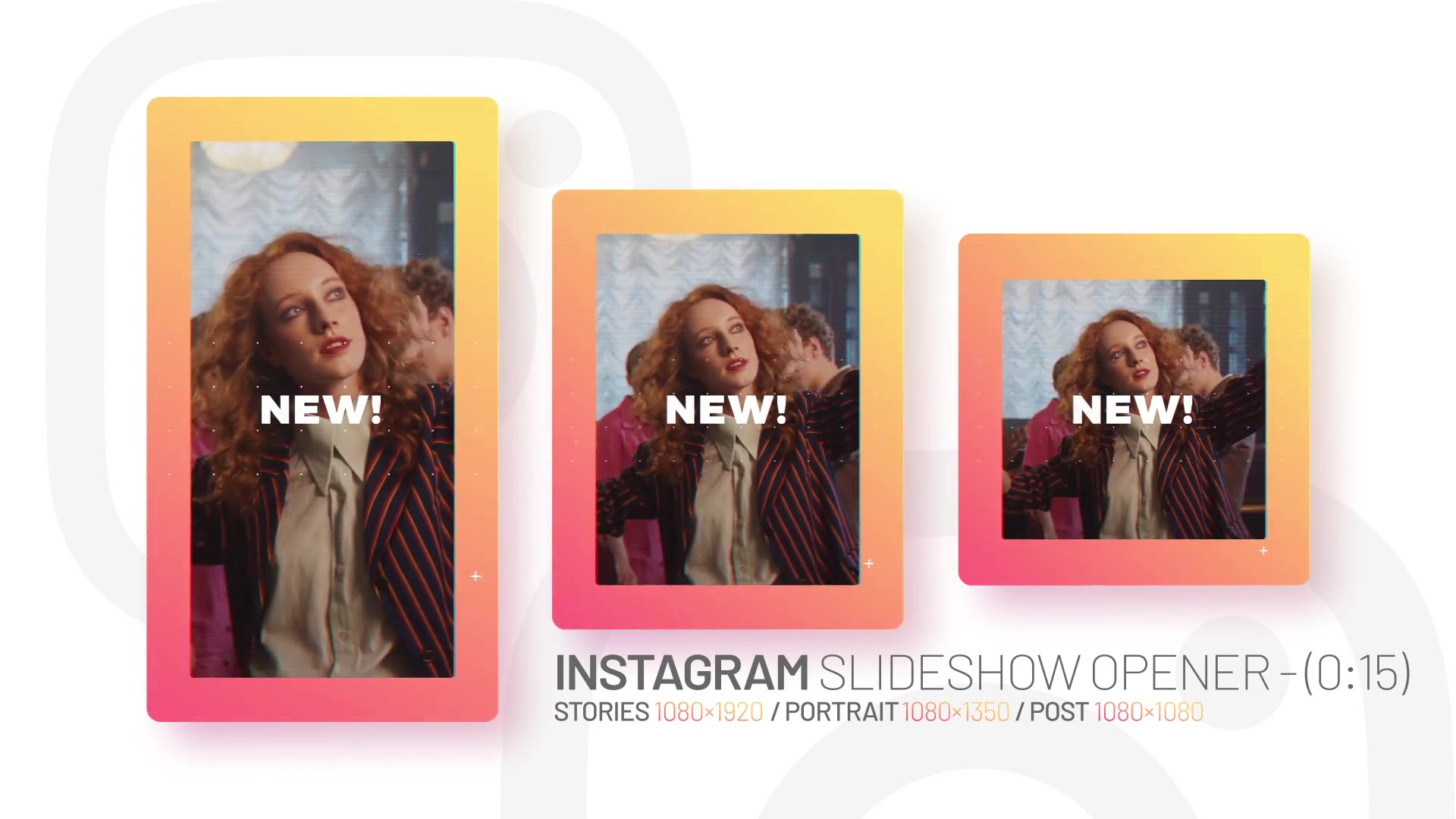 Instagram Slideshow Opener Videohive 38917796 After Effects Image 5