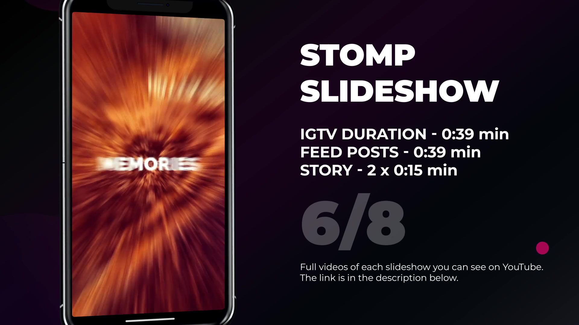 Instagram Slideshow Pack IGTV, Post, Stories Videohive 24119795 After Effects Image 10