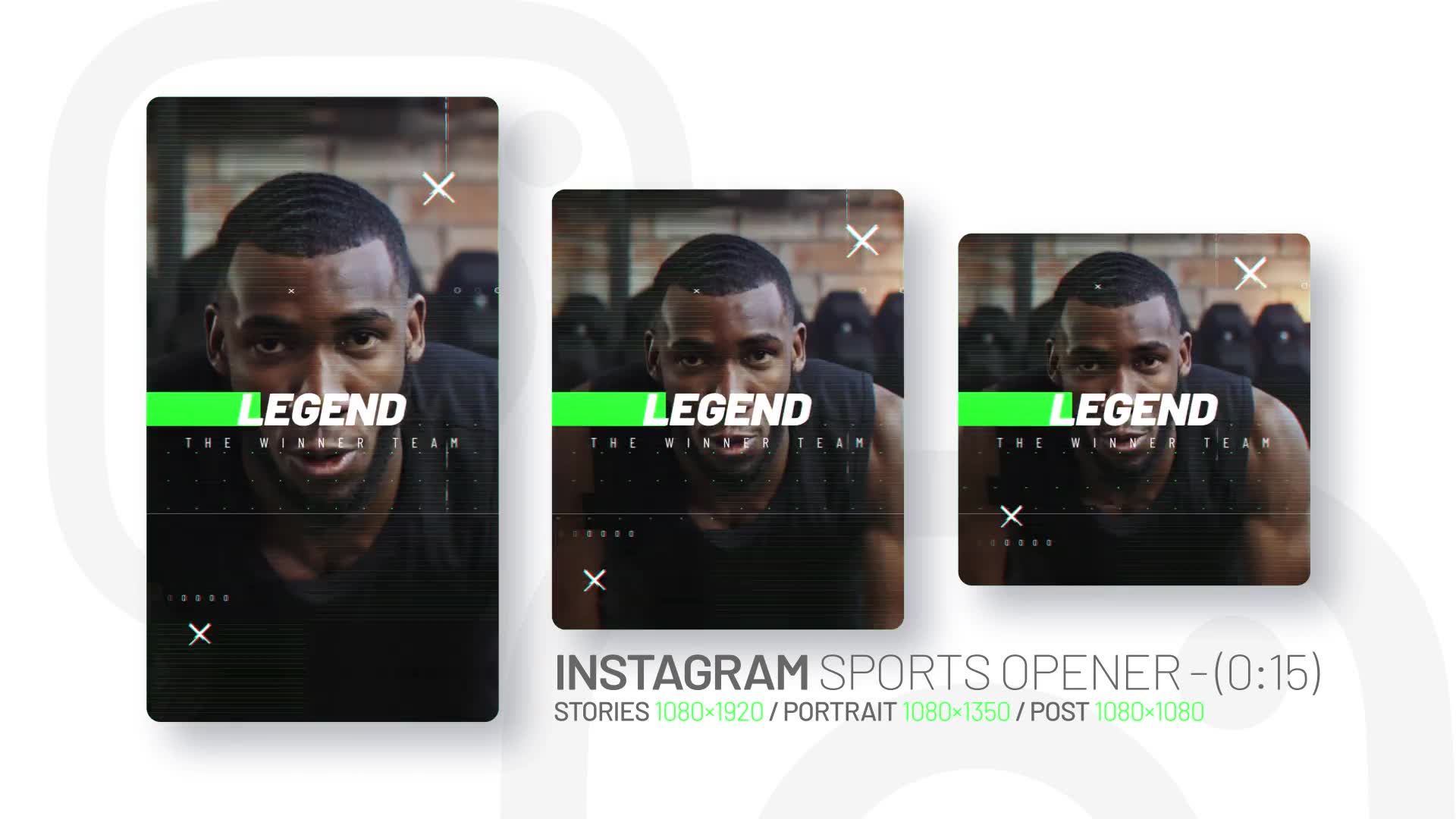 Instagram Sports Opener Videohive 35370486 After Effects Image 2
