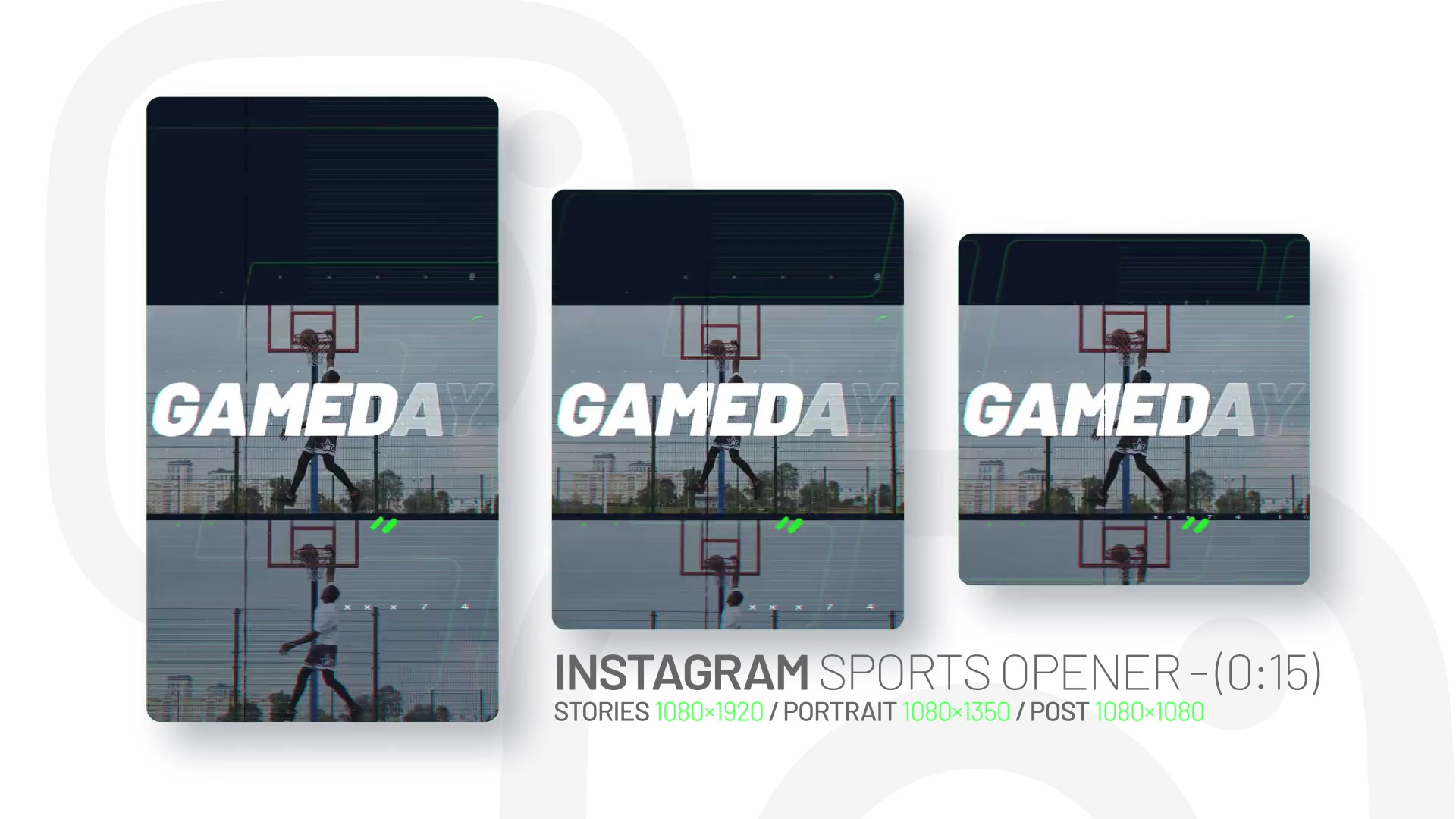 Instagram Sports Opener Videohive 35370486 After Effects Image 4
