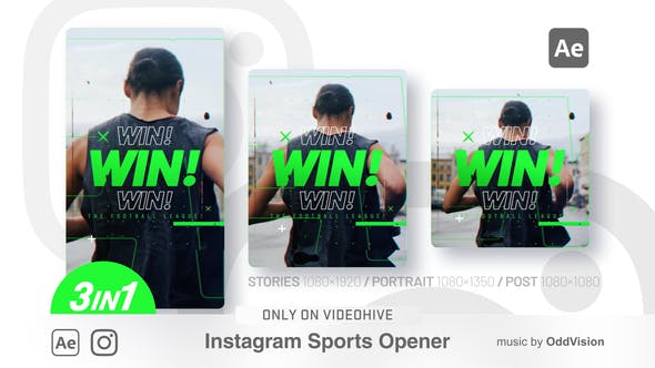Instagram Sports Opener - Download 35370486 Videohive