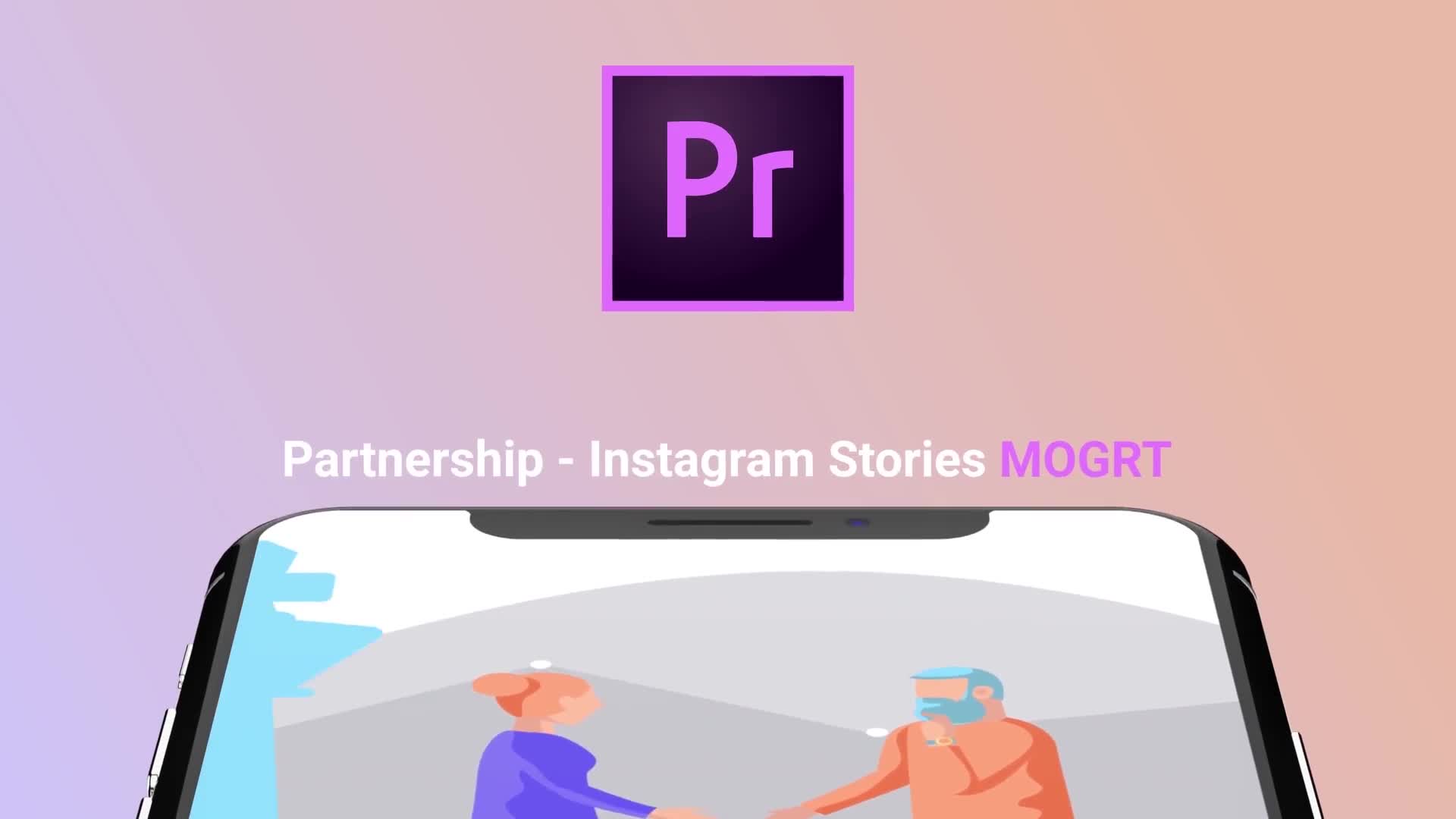 Instagram Storie About Partnership (MOGRT) Videohive 23858985 Premiere Pro Image 1